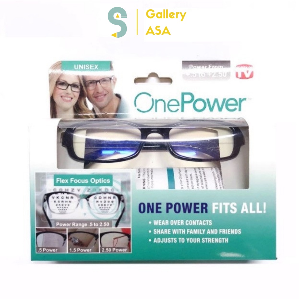 Kacamata Baca Untuk Semua Umur Ukuran 0,5 - 2,5 Plus Auto Focus ONE POWER READERS Pria Wanita Bisa J
