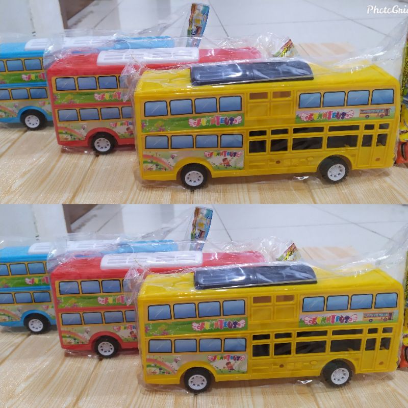 MAINAN ANAK BUS FUNNY - MAINAN MOBIL BUS