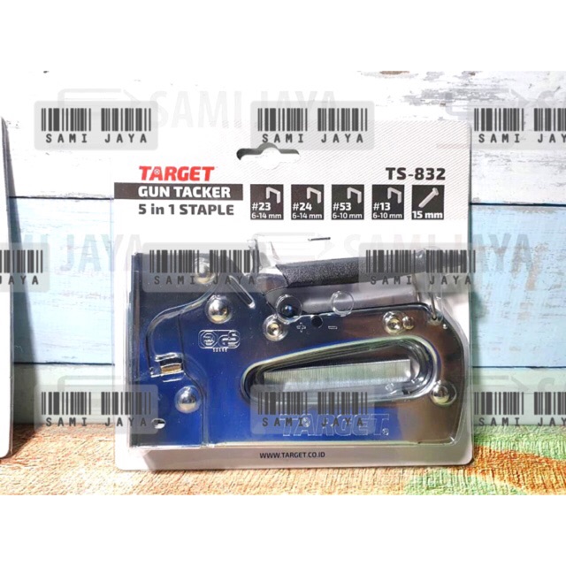 

Gun Tacker Staple Stapler Tembak Target