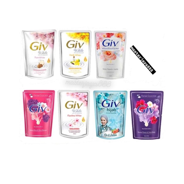 {MSTR)Sabun cair giv 60 ml/ giv body wash 60ml