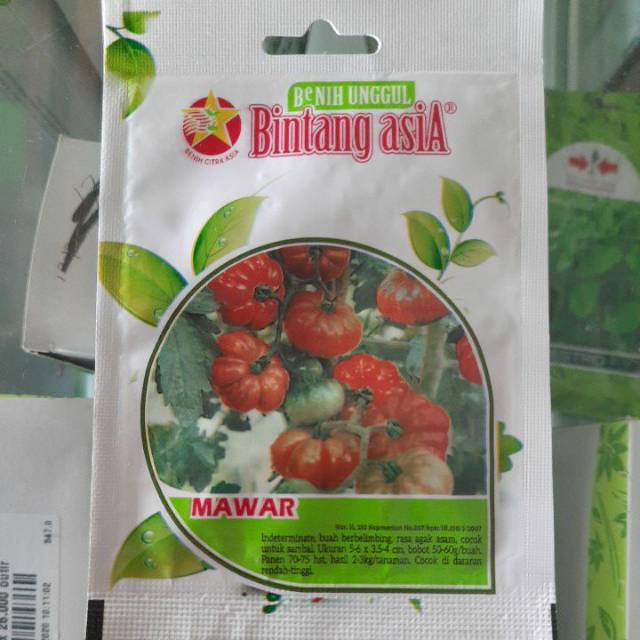 Benih Bibit Biji Tomat Kriting MAWAR (1gr)