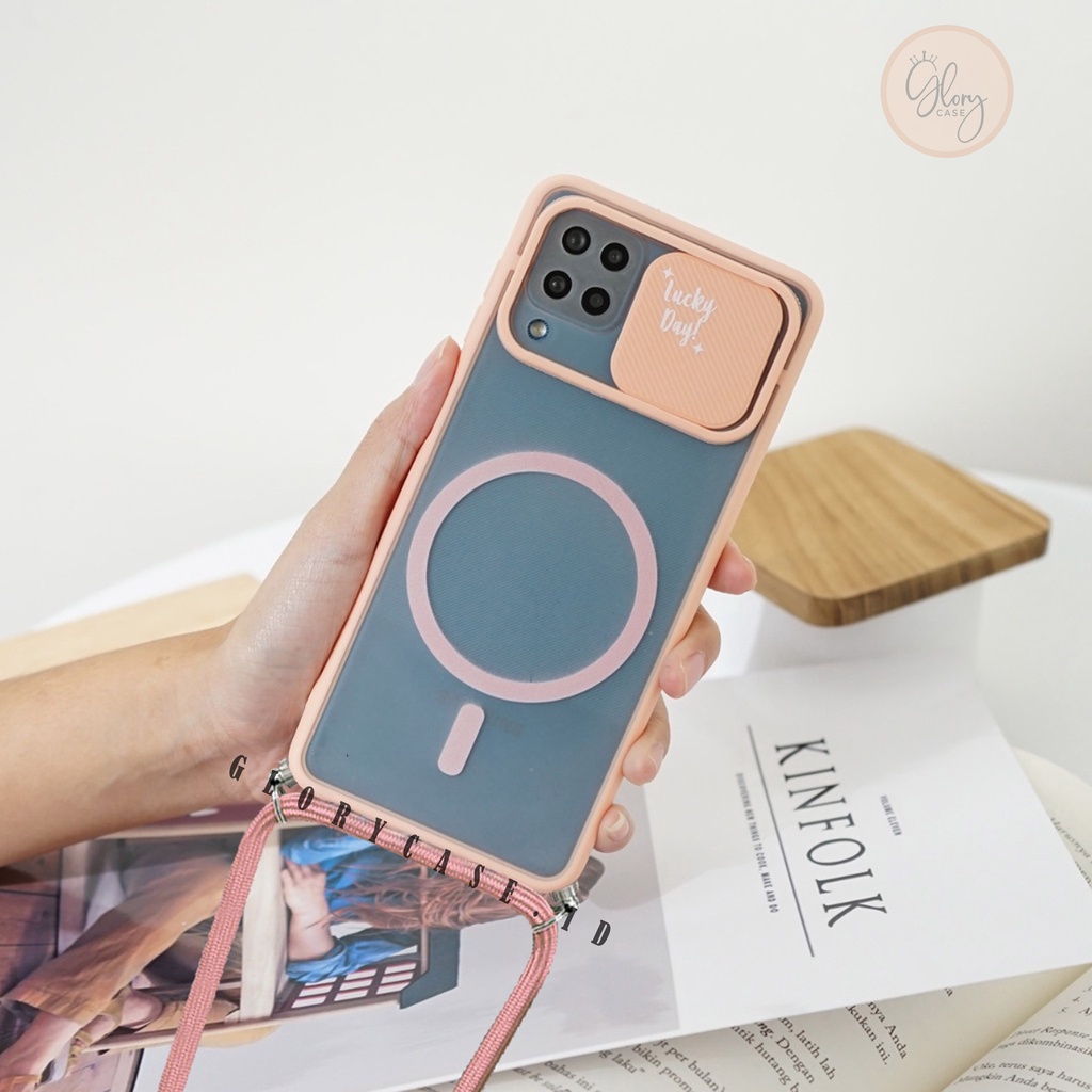 [GKGT02] Case Slide Camera Protect Motif + Tali for Vivo Y11-Y12-Y15-Y17-Y91-Y93-Y95-Y91C-Y30-Y50-Y1