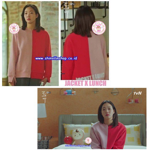 L - Sweater rocket lunch kim go eun Goblin [Lokal]