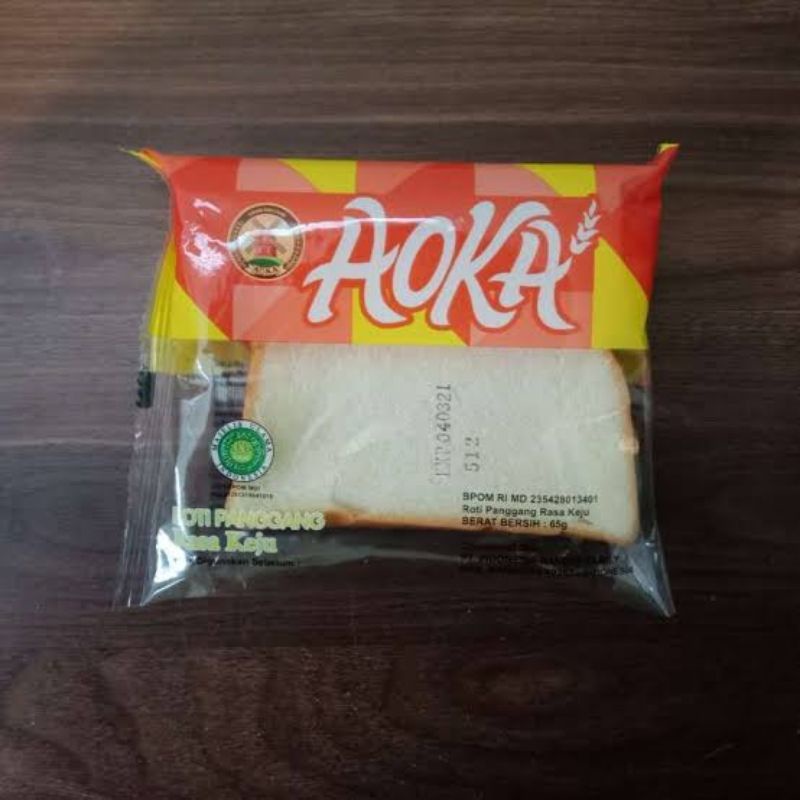 AOKA Roti Panggang Dan Roti Gulung 65 g