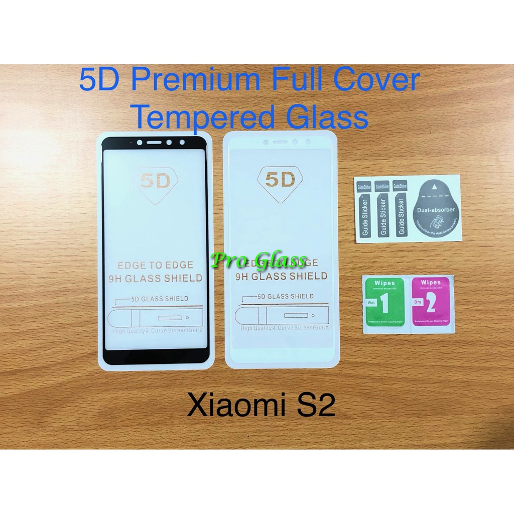 Xiaomi Redmi S2 3D 4D 5D Full Cover Magic Glass Premium Tempered Glass