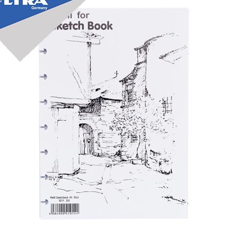 

H&S // LYRA Refill Sketch Book A5 30 Sheet 150gsm - Buku Sketsa untuk Menggambar //Stok@banyak