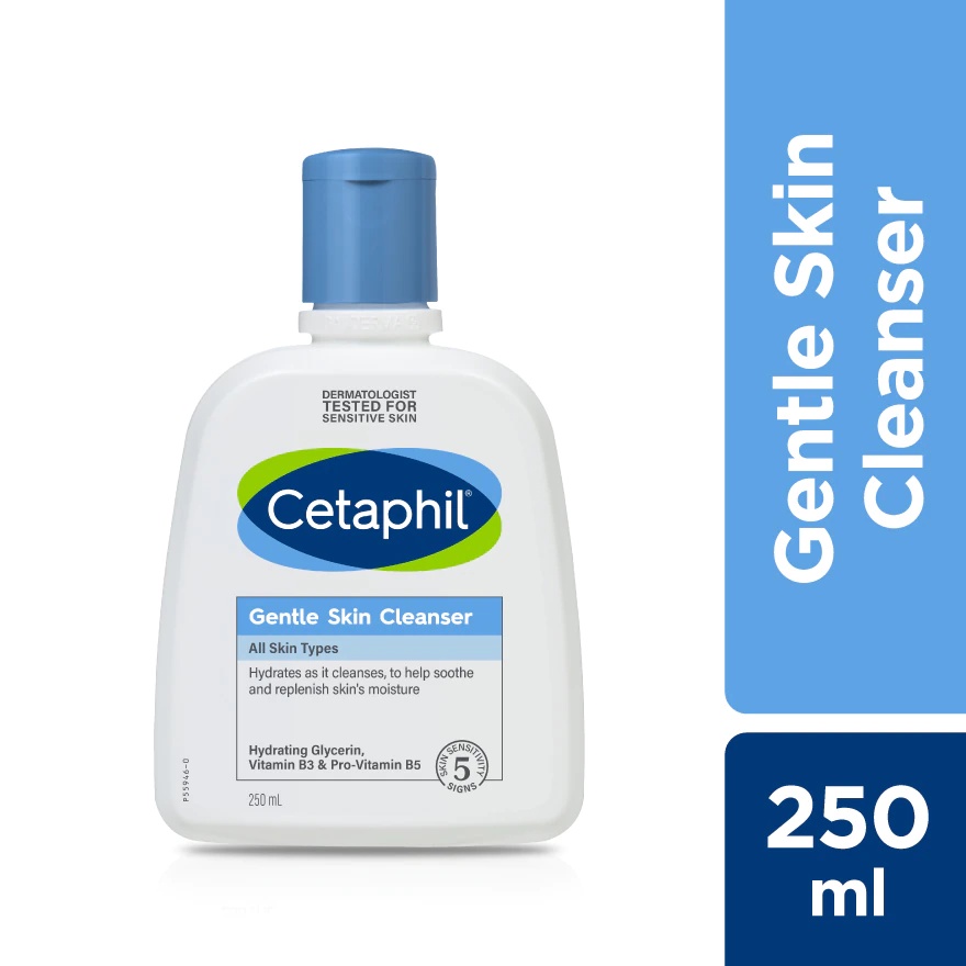 Cetaphil Gentle Skin Cleanser 250ml - JAMIN ORI BPOM