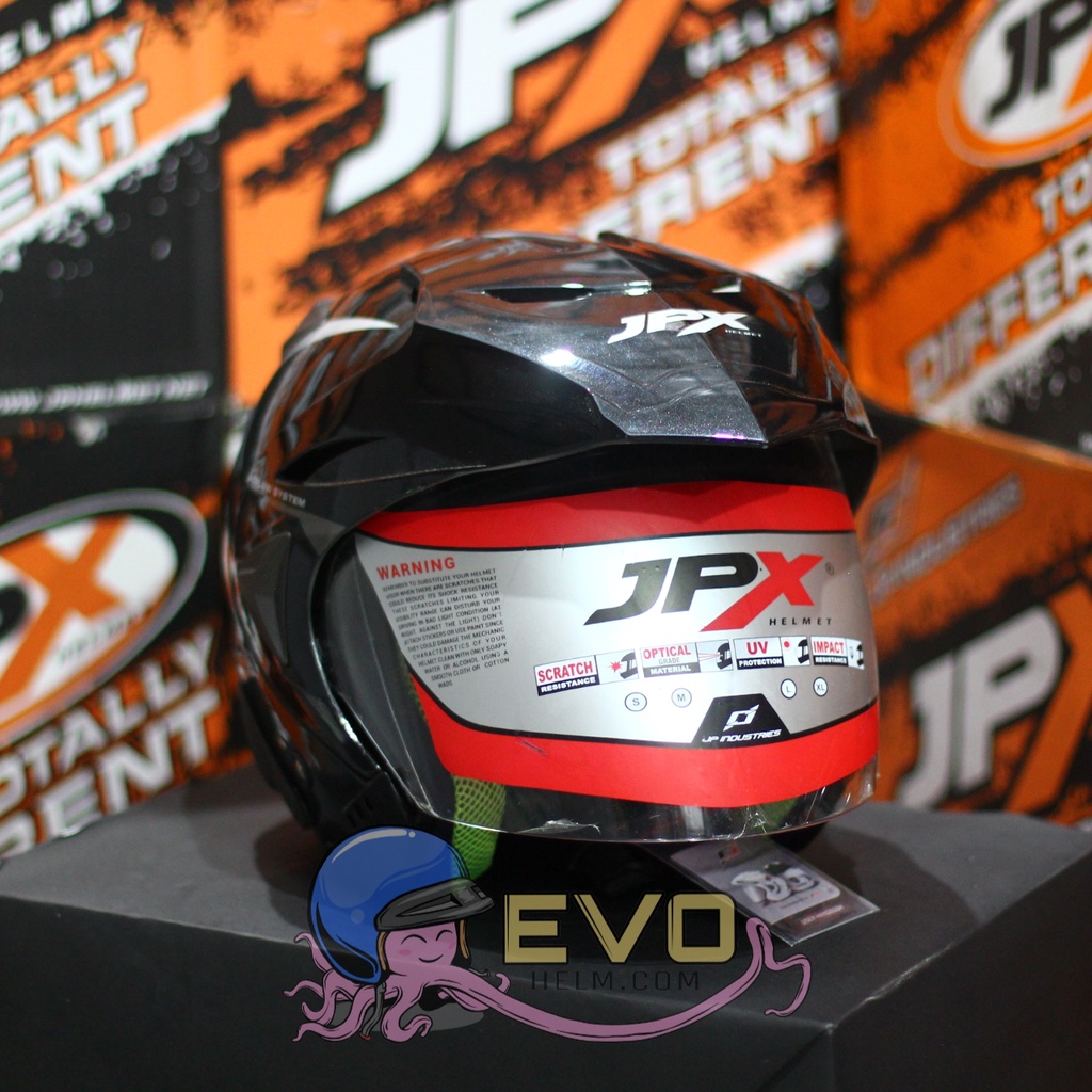 HELM JPX HALFFACE_JPX Z-BLAST  ORIGINAL HELM JPX ZBLAST SUPERMOTO JP HALFFACE - ONGKIR 2KG