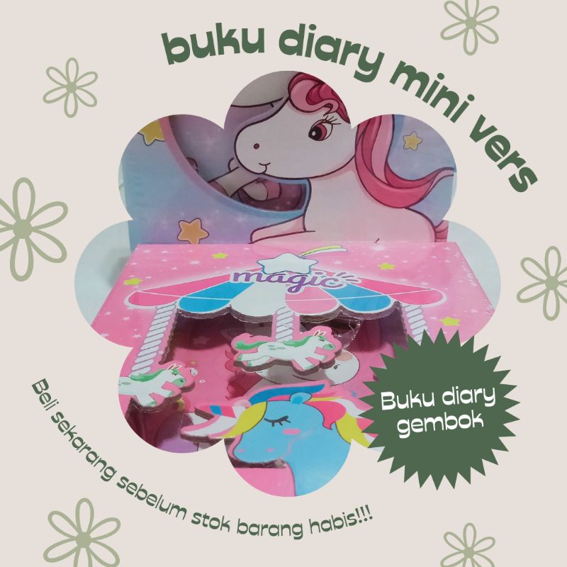 

BUKU DIARY GEMBOK (mini vers)