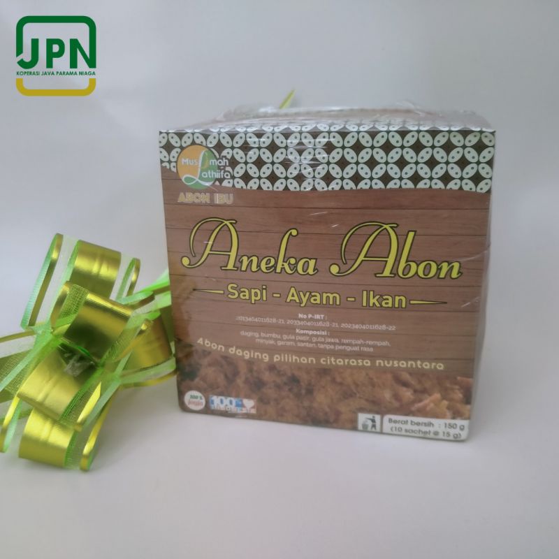 

Aneka Abon (Sapi-Ikan-Ayam)