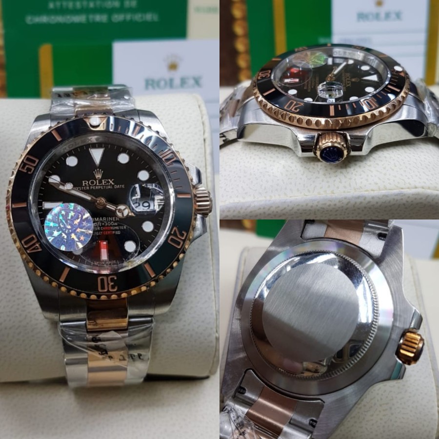 Big Sale JAM TANGAN PRIA ROLEX SUBMARINER PREMIUM MATIC JAPAN DIAMETER 40MM Garansi 1th