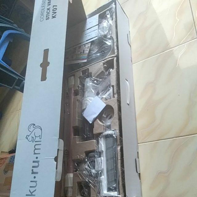 Kurumi Kv 07 Cordless Stick Vacuum Cleaner With Spray Mop