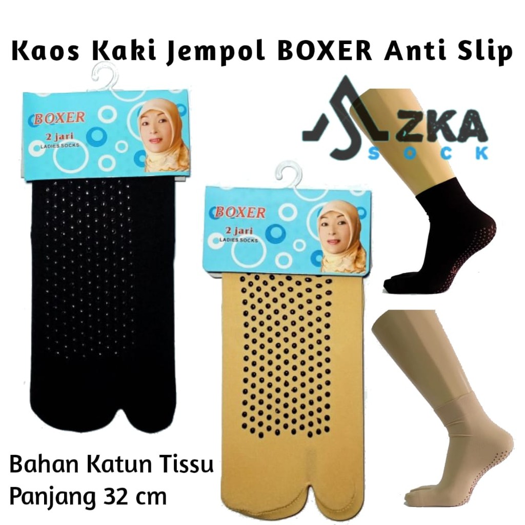 Stocking Kaos Kaki Jempol Boxer Anti Slip Sebetis