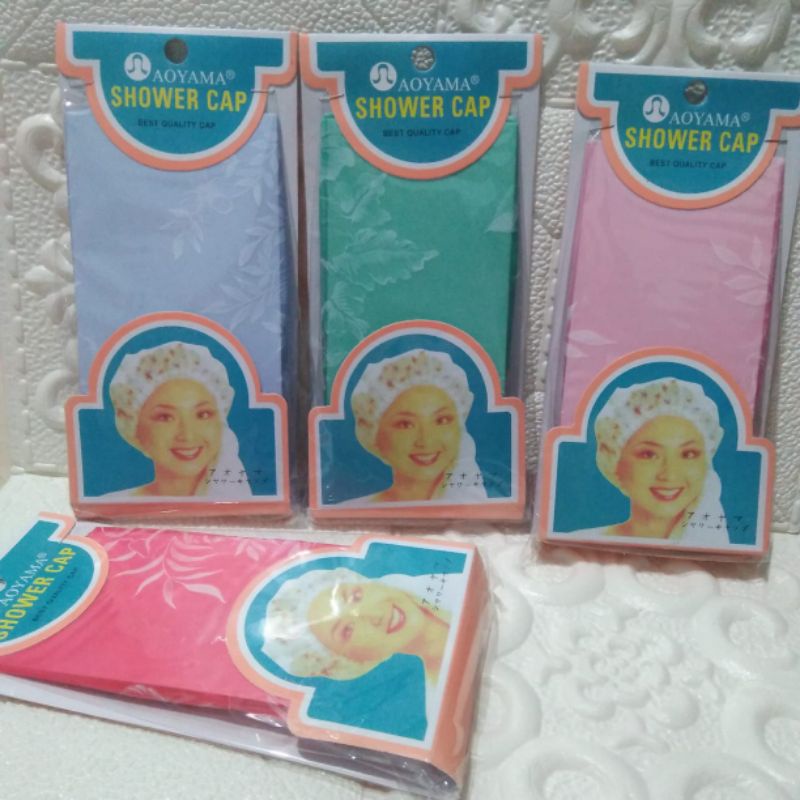 SHOWER CAP JUMBO XL - TOPI MANDI - PENUTUP KEPALA MANDI