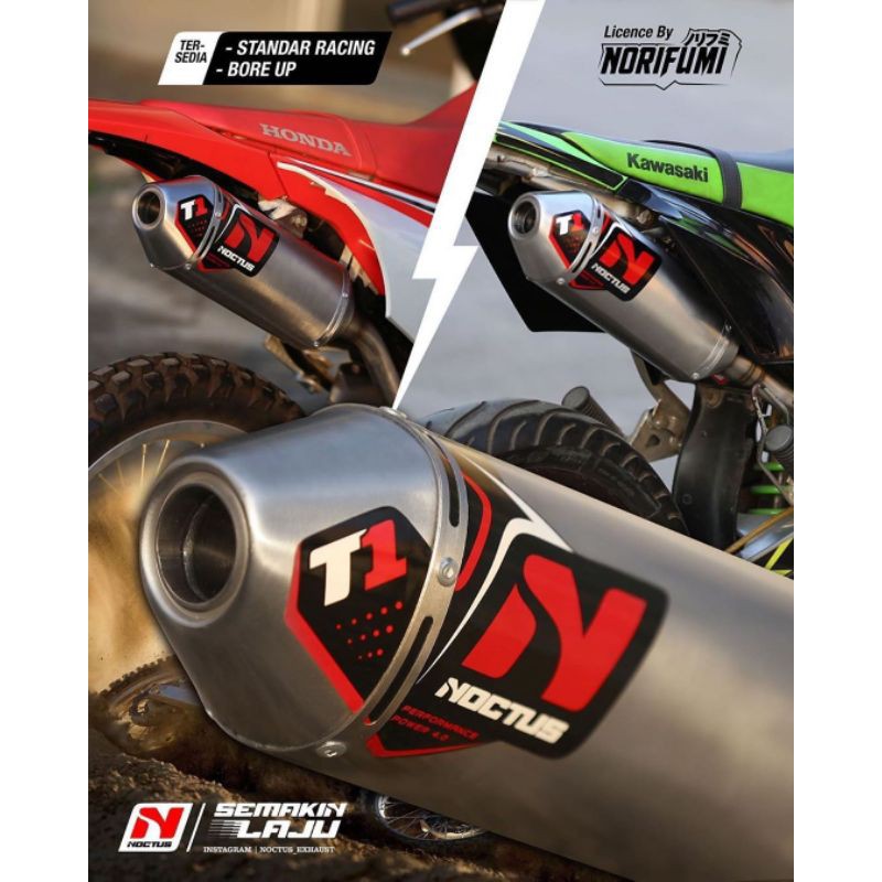 knalpot noctus T1 original