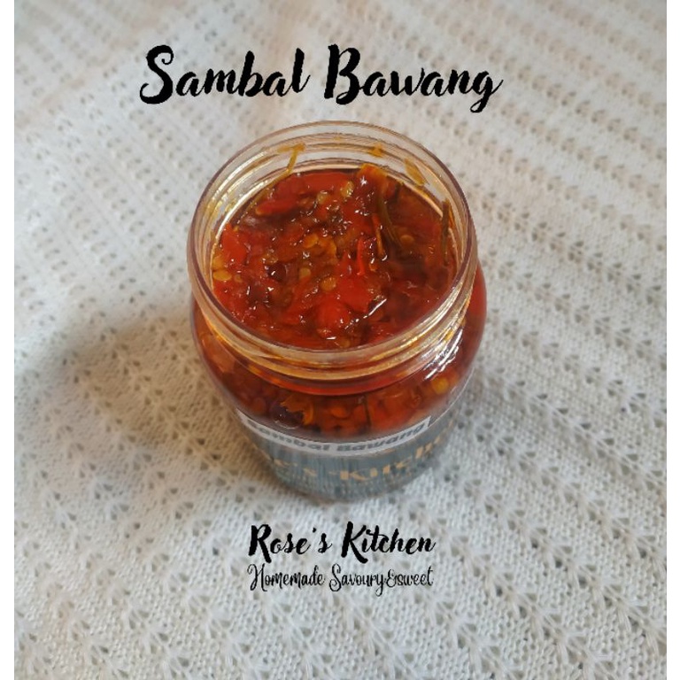 

Sambal Bawang | Rose's kitchen_ Aneka sambal 200gr