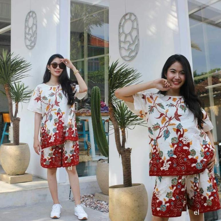 COD SETELAN BATIK UNGGUL JAYA/BAJU TIDUR/PIYAMA ₴