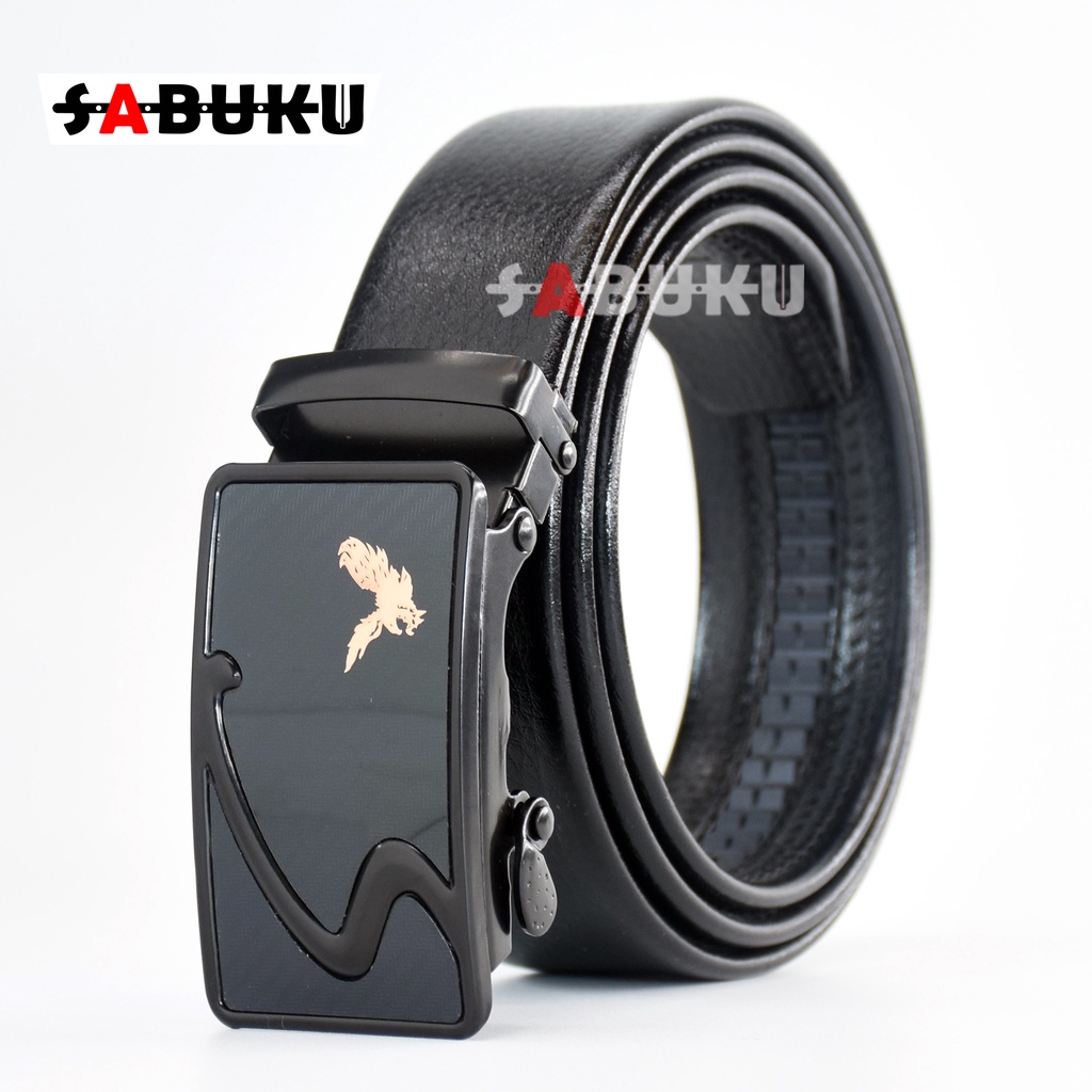 Ikat Pinggang Pria Tipe Rell Otomatis Fashion Pria Kekinian Sabuk Mewah  - 100