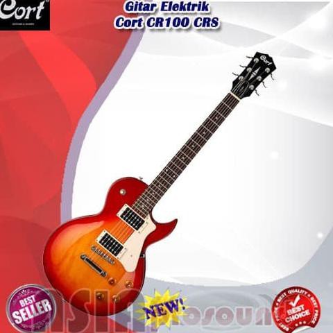 Gitar Elektrik Cort Cr100 / Cr 100 / Cr-100 Crs Original