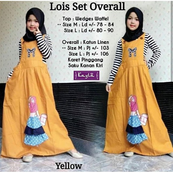 660 Model Baju Overall Anak Perempuan HD