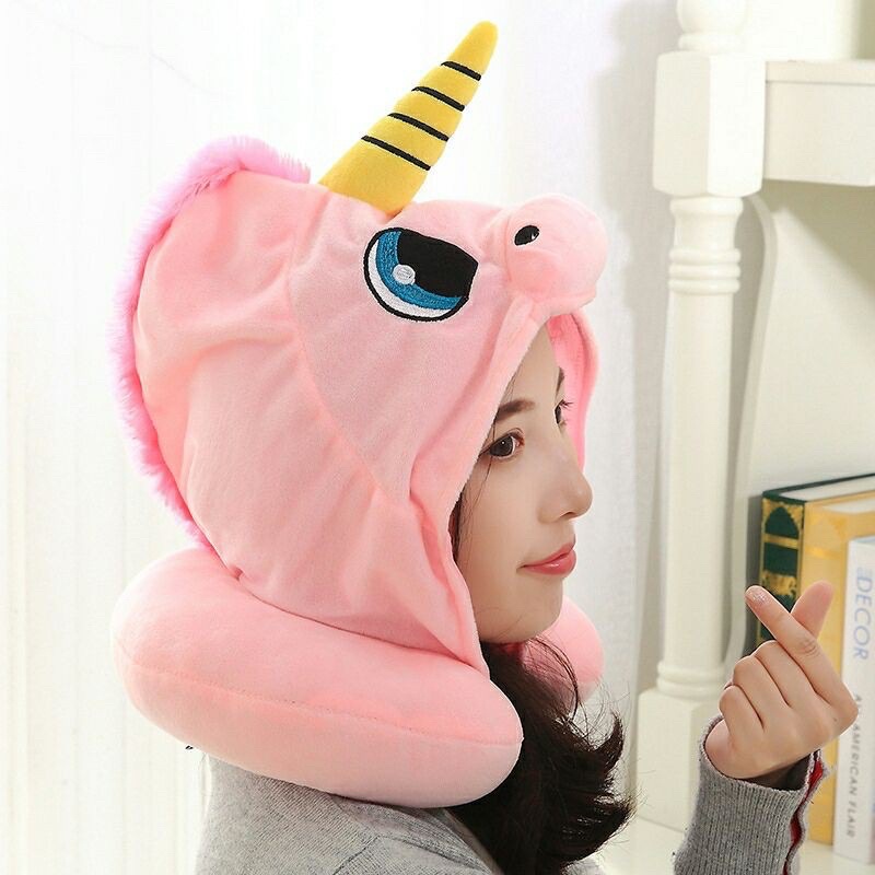 Boneka Bantal Leher Unicorn Kupluk Terbaru Berlabel SNI