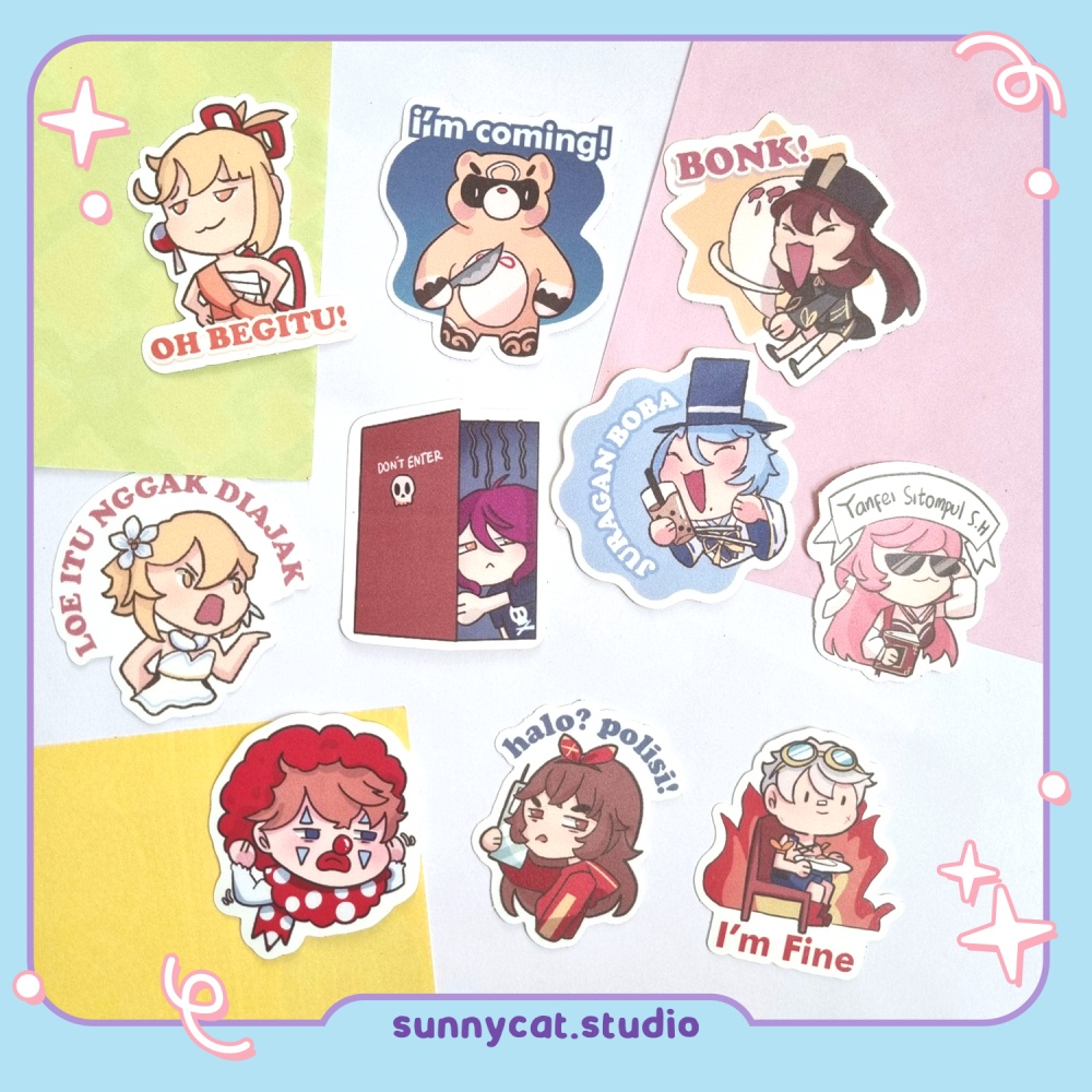 

Sticker Meme Genshin Impact B