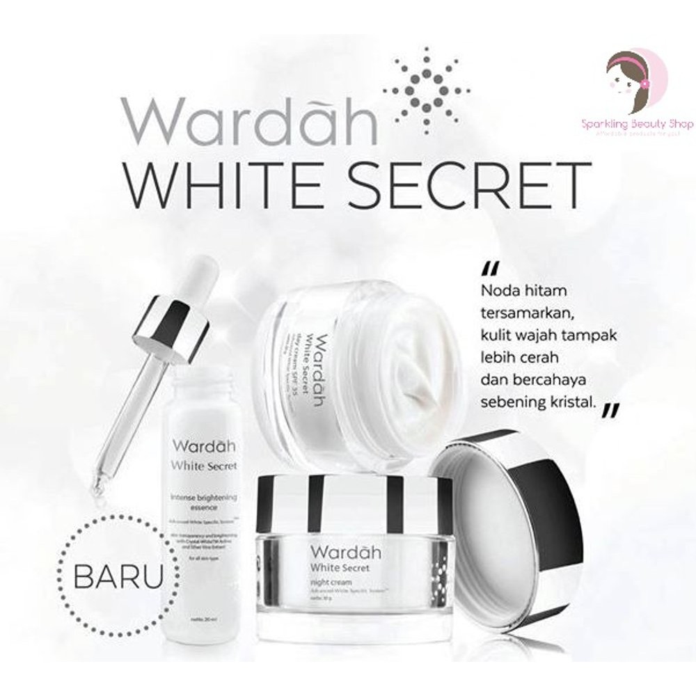 Paket [Set] Wardah White Secret - Cream 17ml