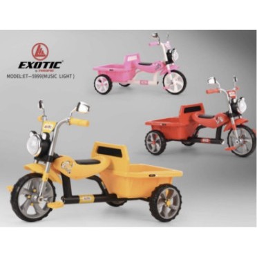 SEPEDA ANAK RODA 3 EXOTIC ET 5999 | TRICYCLE BABY STROLLER