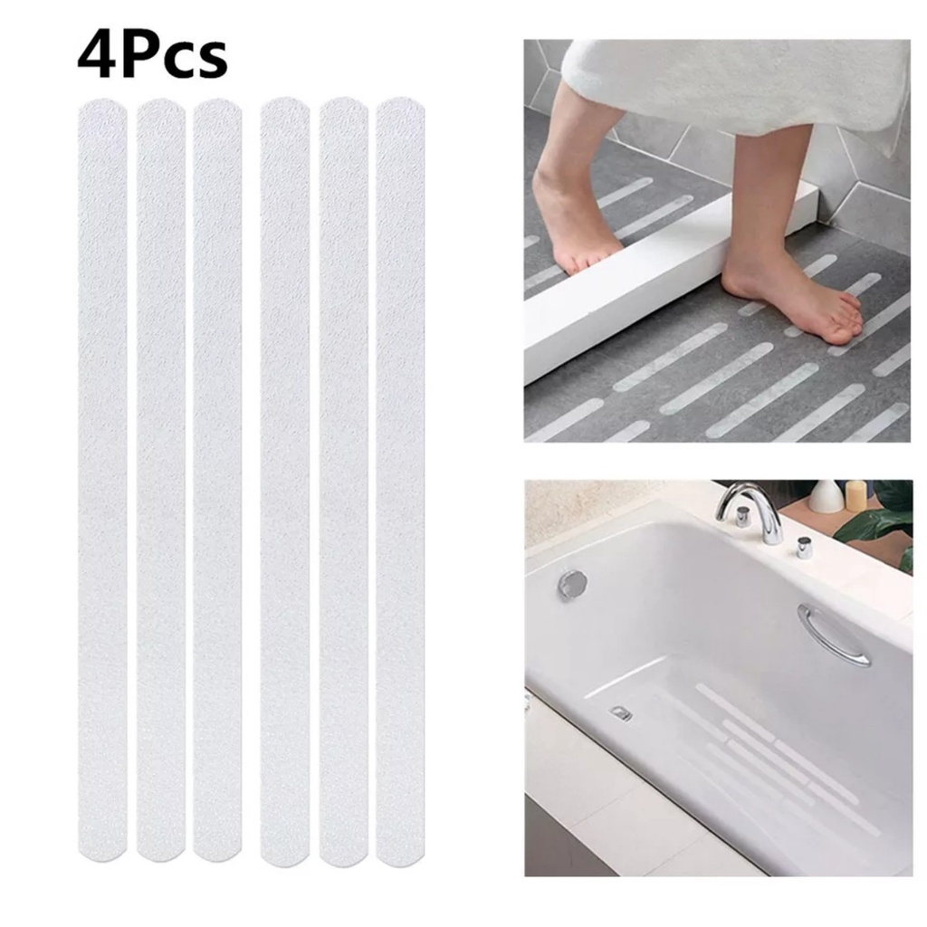 Stiker Lantai Anti Slip 6 Pcs Stiker Anti Licin Lantai Kamar Mandi Stiker Anti Slip - PNP