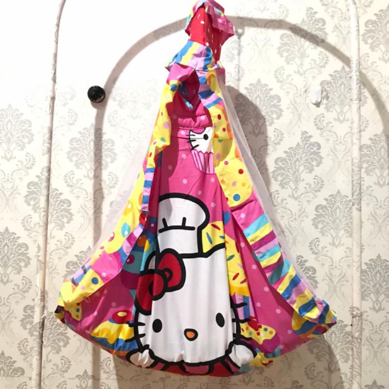Ayunan Bayi Karakter 3in1 Kelambu Motif Murah-Hello kitty cake