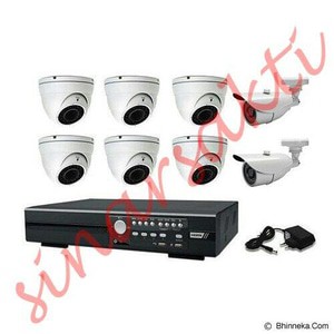 Murah Paket cctv Avtech 8 channel HD 1080p ( 2 mega pixel ) Komplit