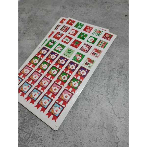 sticker natal kode 04