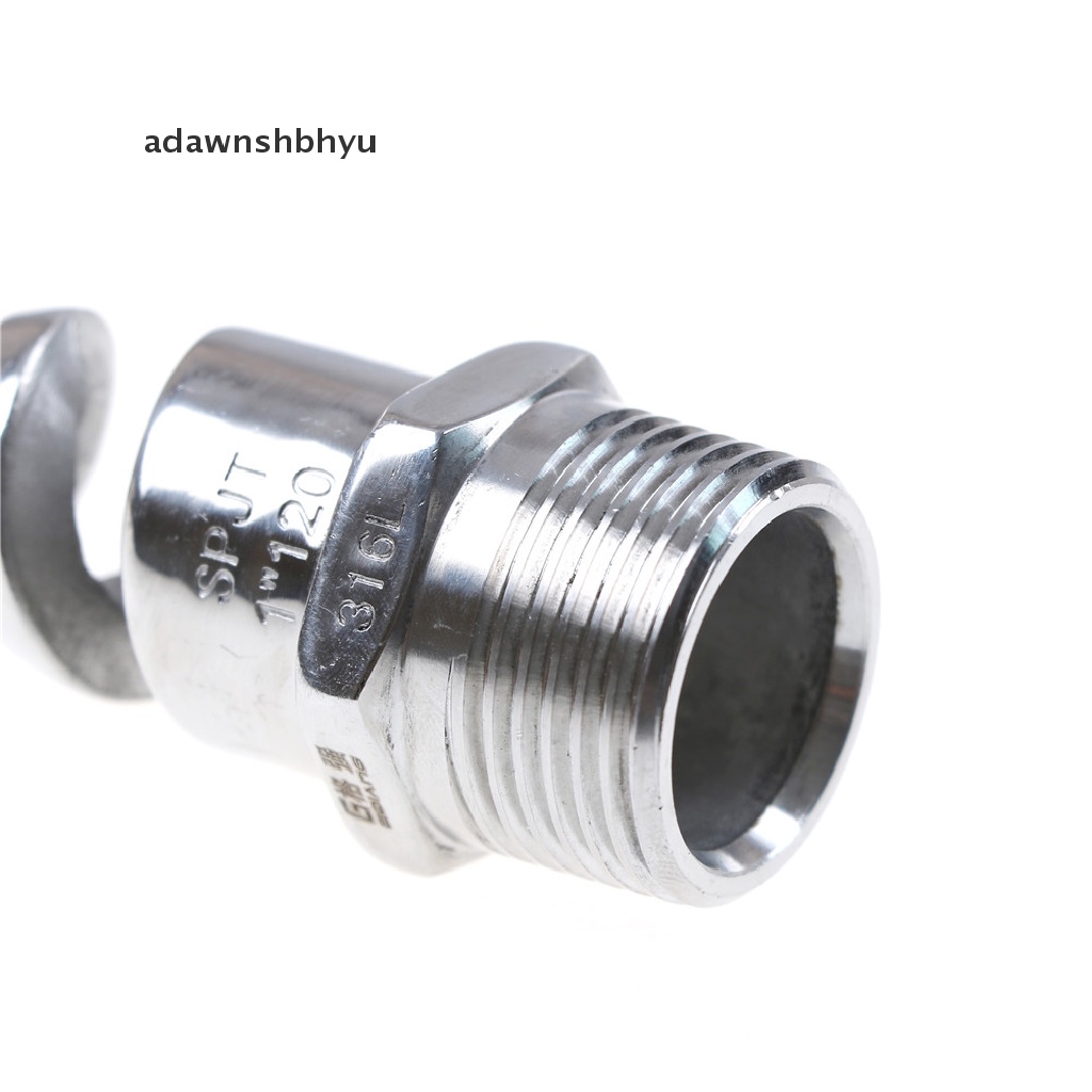 Kepala sprinkler nozzle Atomisasi spiral cone Stainless steel Adawnshbhyu1Per2 &quot;1&quot;