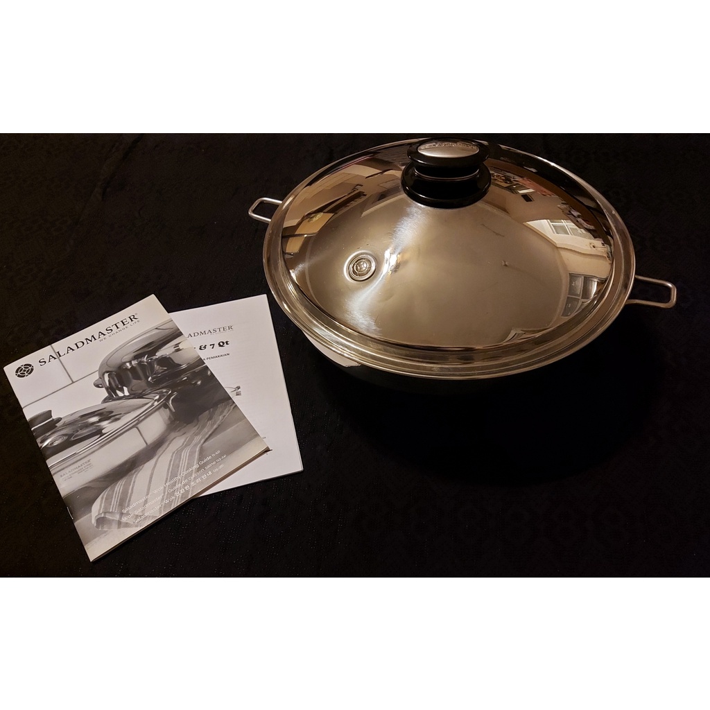 SaladMaster Wok 5QT Titanium 313 100% Original from USA
