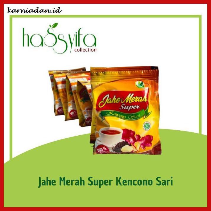 

lanoisidartdrink- jahe merah super kencono sari plus habatussauda,gingseng,madu -renceng -asliii-