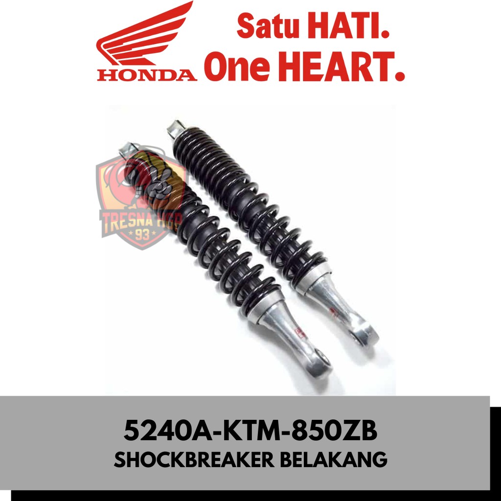 5240A-KTM-850ZB SHOCK BREAKER BELAKANG SUPRA X 125 ORIGINAL | CUSHION ASSY REAR 5240AKTM850ZB