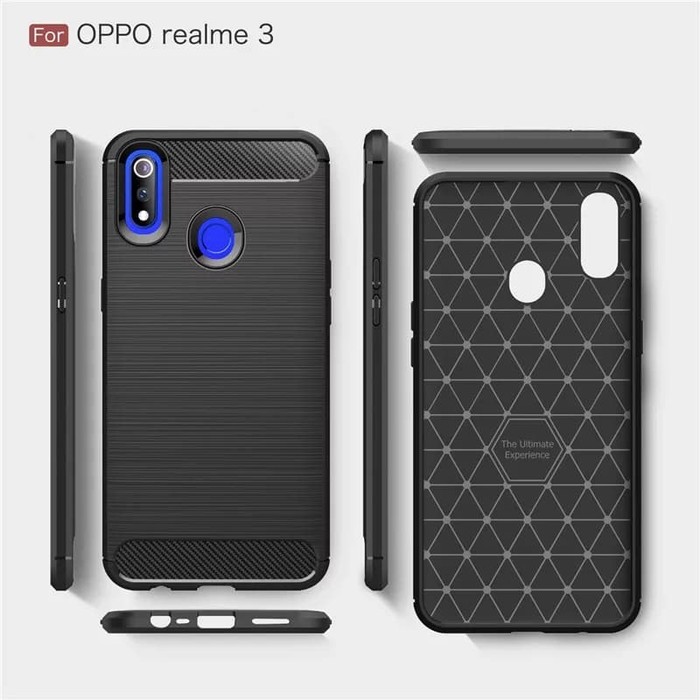 REALME C2 A1K 2 3 3 PRO Silicon Carbon Slim Fit Soft Case Premium