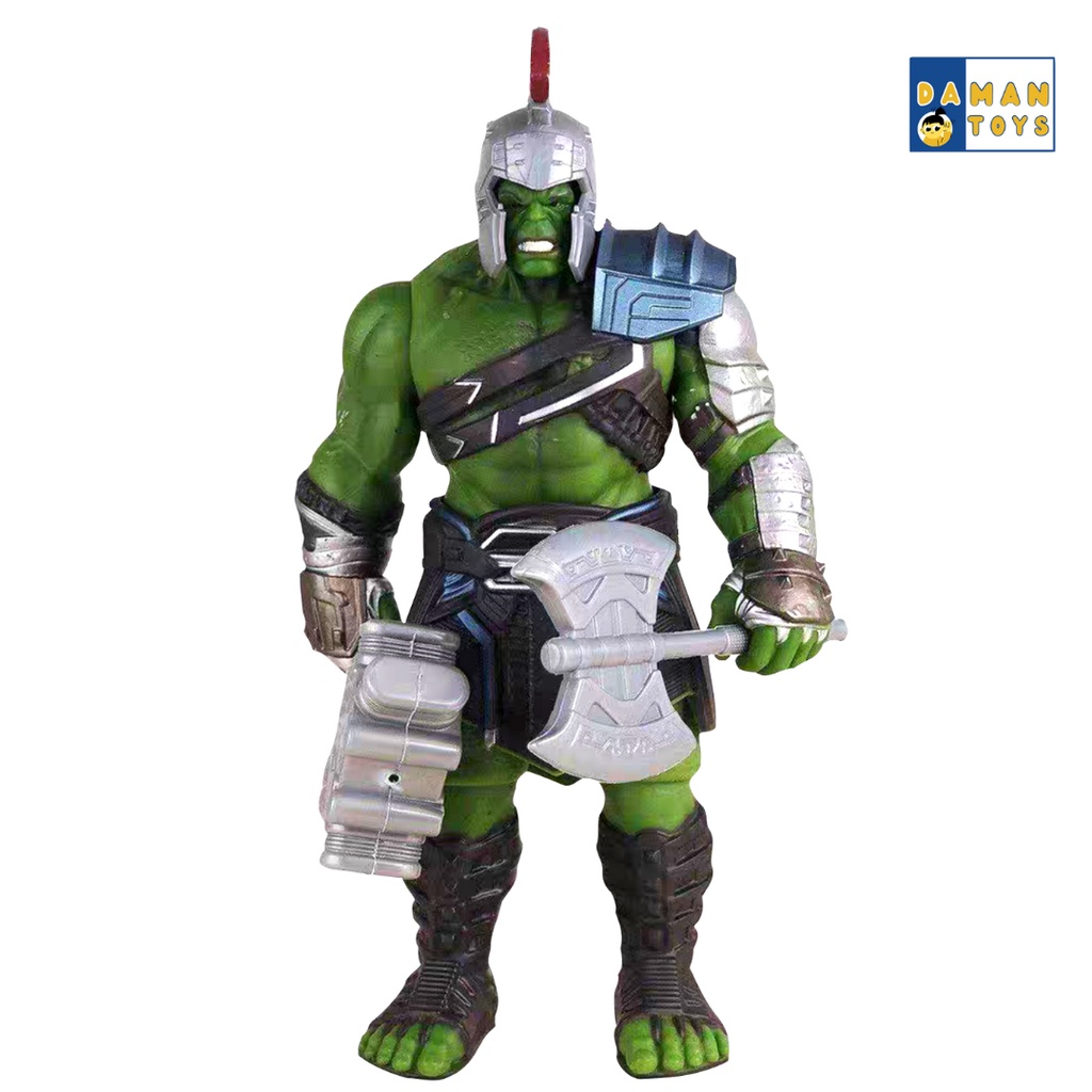 Action Figure Hulk Gladiator Barbarian Thor Ragnarok Jumbo Miniatur Superhero Mainan Anak Cowok Hadiah Ulang Tahun Laki Laki Murah