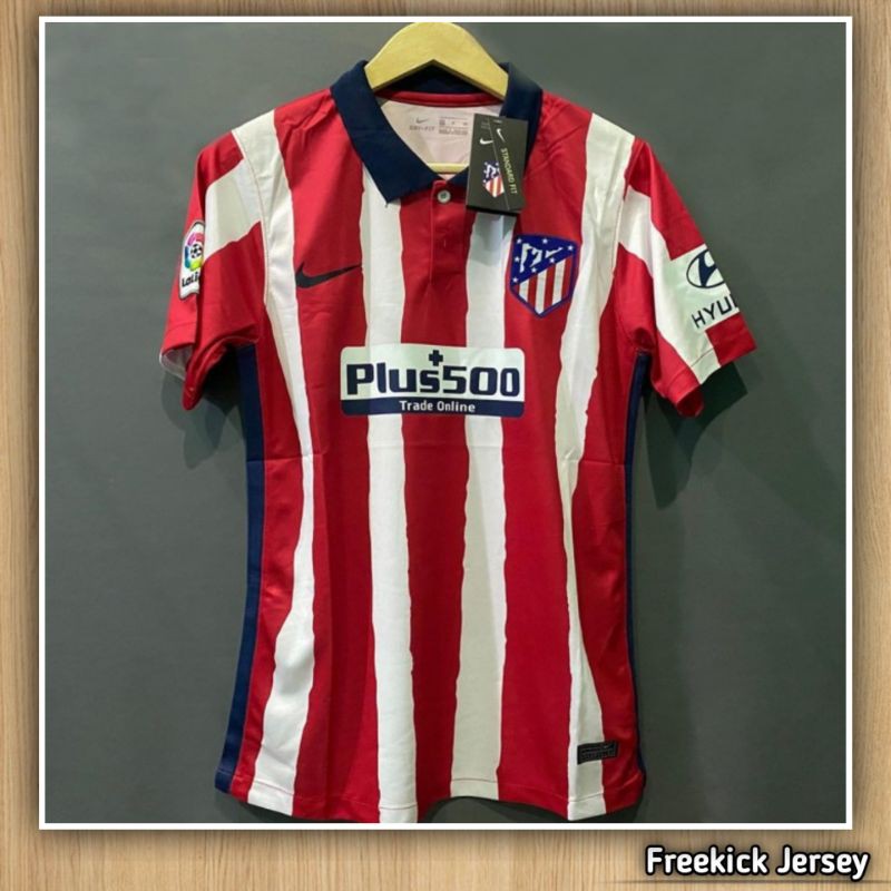 Jersey Atletico Madrid Home Grade Ori 2021 Jersey Atletico Madrid 2021 Shopee Indonesia