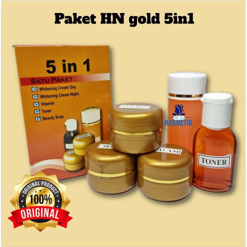 PAKET CREAM HN GOLD SERIES 5in1