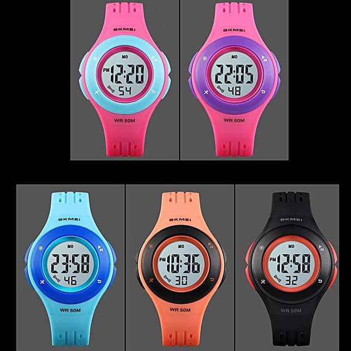 harga promo Barang bagus SKMEI Watch Kids1455 Jam Tangan Sport Digital LED Anti Air untuk Anak