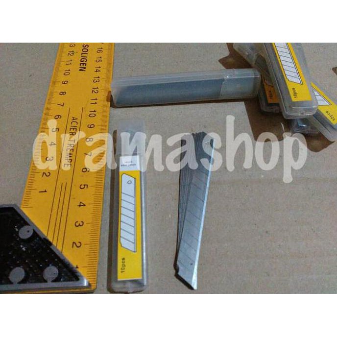 

Isi Refill Pisau Cutter Kecil Ekonomis OBRAL