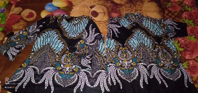 Batik Couple_maora Sania Ruffle Batik Couple Ori Ndoro Jowi Dnt Garansi Termurah