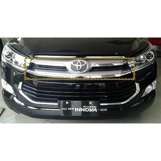 Cover Grill Atas All New Innova 2016 [Chrome]