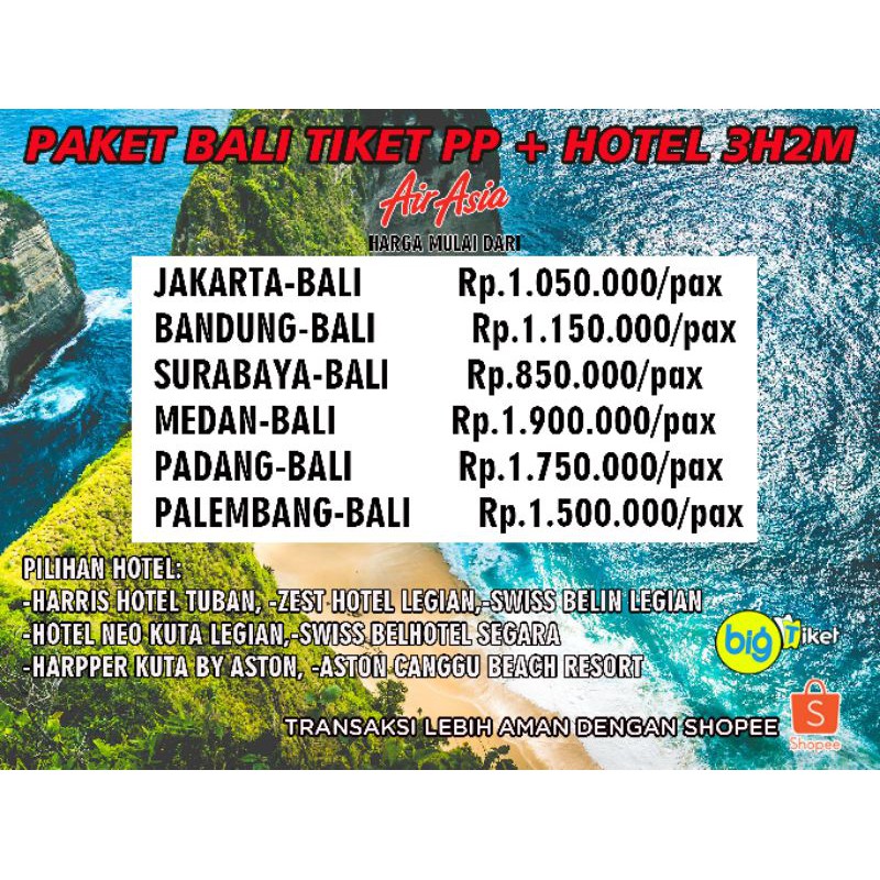 Harga tiket air asia kuala lumpur surabaya 2021