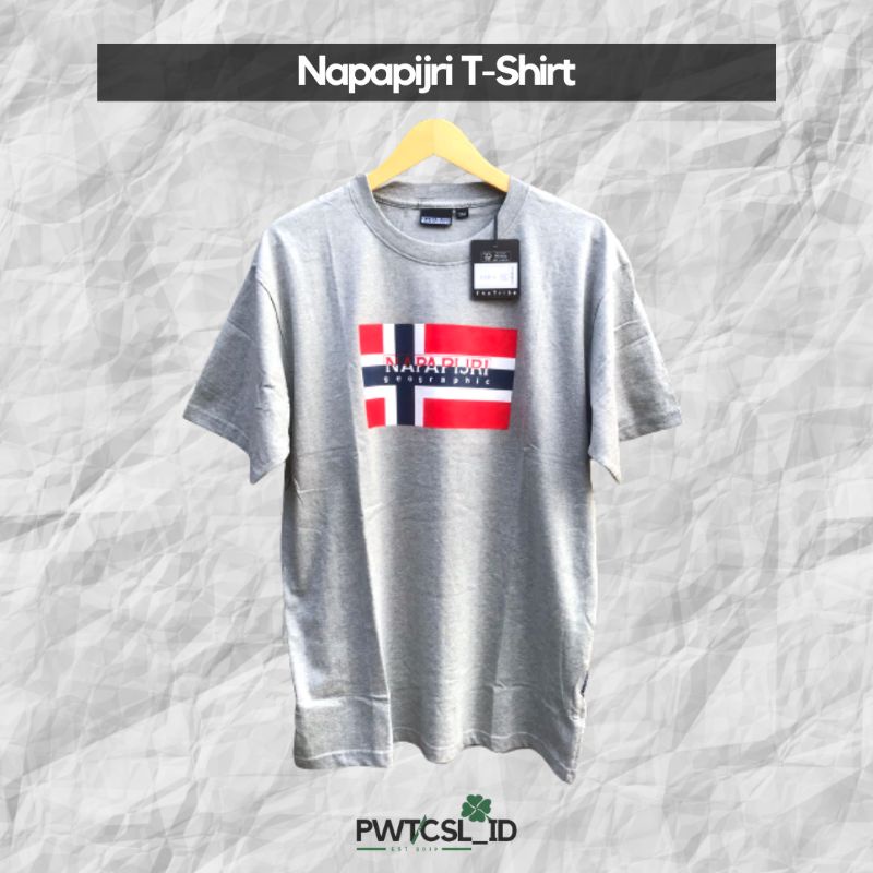 T-shirt Kaos Napapijri Original