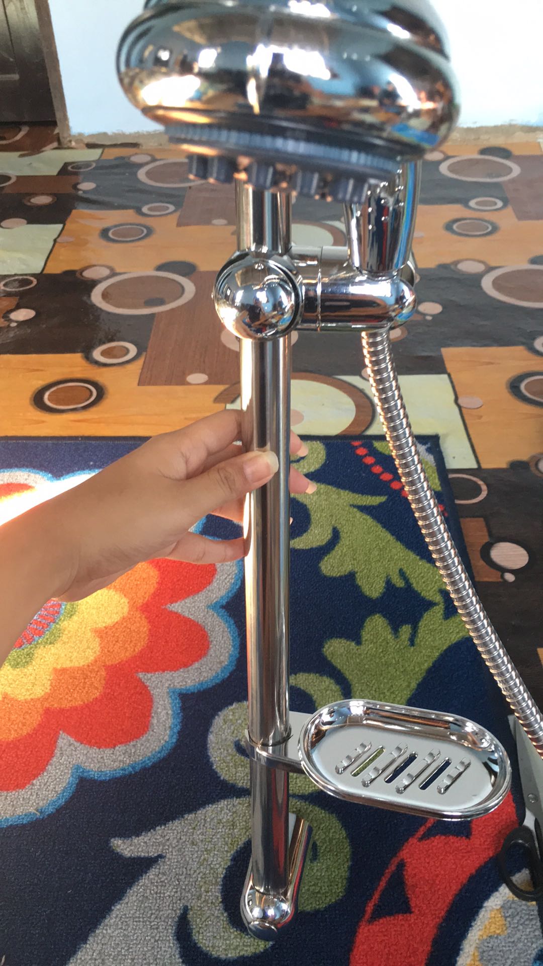 Paket Murmer Hand Shower Tiang Bonus Kran Double Minimalis Pket Murah Shower Tiang Bonus Kran Cbng