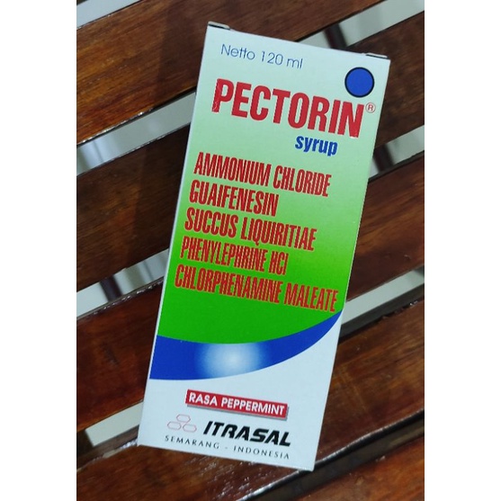 Pectorin Cough Syrup 120 ML / Meringankan batuk berdahak dan pilek