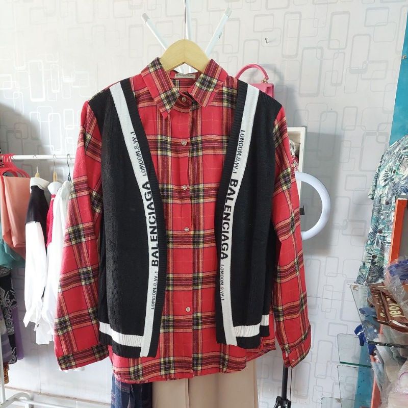 kemeja balenciaga