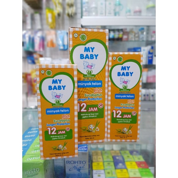 My Baby Telon Plus 12 Jam / Menghangatkan Badan / Minyak Telon / Gigitan Nyamuk